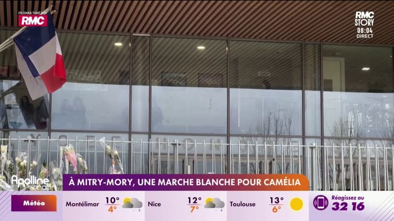 Une marche blanche en hommage à Camélia