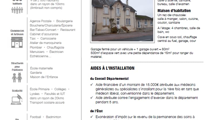 Cette affiche a été envoyée dans toutes les facs de médecine de France