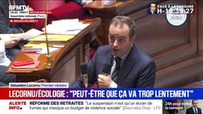 Écologie: "Dépendre du Moyen-Orient, du Proche-Orient et de la Russie est inacceptable", assure Sébastien Lecornu