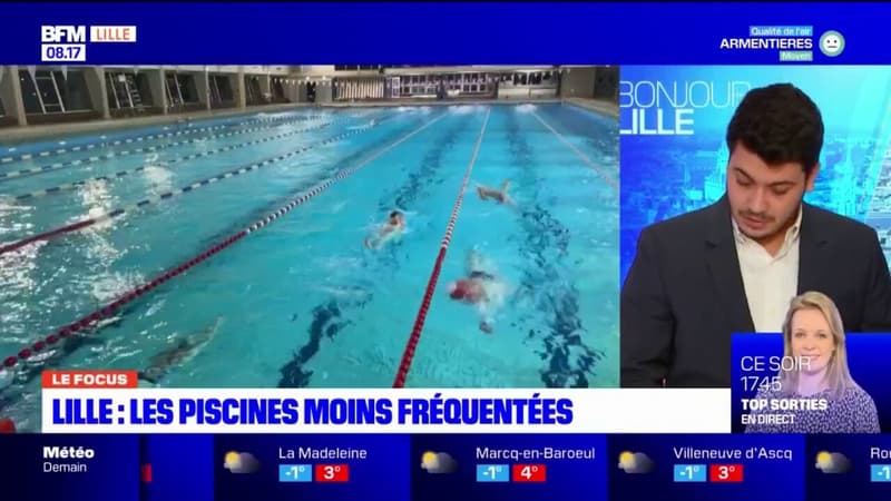 Lille: une baisse de la fréquentation dans les piscines