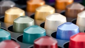 Des capsules de café Nespresso.