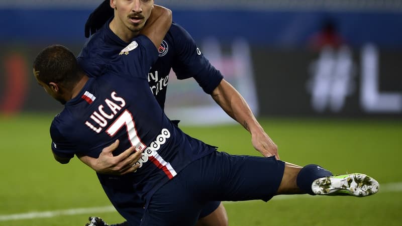 Zlatan Ibrahimovic et Lucas