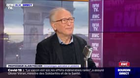 Alain Fischer sur les vaccins: "Je ne décide de rien, je conseille. Je reste à ma place de scientifique"