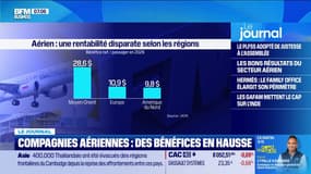 Compagnies aériennes : des bénéfices en hausse