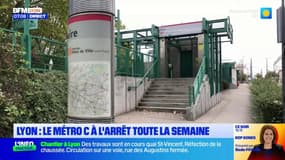 Lyon: le métro C à l'arrêt toute la semaine