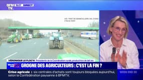 Véronique Le Floc'h (présidente de la Coordination rurale): "C'est le début d'une grande histoire, celle de la révolte des agriculteurs, du modèle de production qu'on va nous-mêmes choisir"
