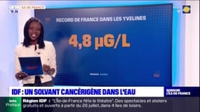 Île-de-France: un solvant potentiellement cancérigène dans l'eau