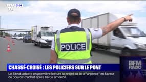 Chassé-croisé sur les routes: les policiers sont sur le pont