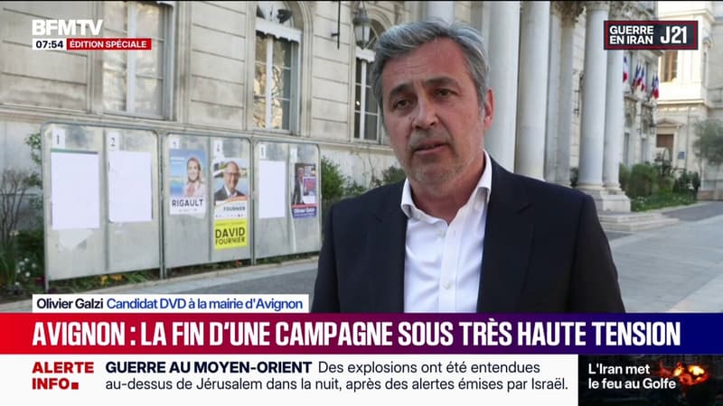 Municipales 2026: la fin d'une campagne sous très haute tension à Avignon