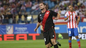 Andrija Delibasic avec le Rayo Vallecano, le 16/09/2012