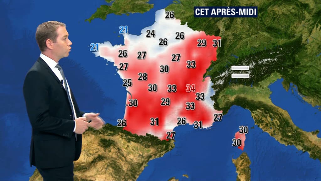 Les températures seront stationnaires ce vendredi 