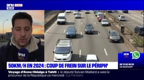 Paris: la vitesse abaissée à 50 km/h sur le périphérique dès le mois de septembre 2024