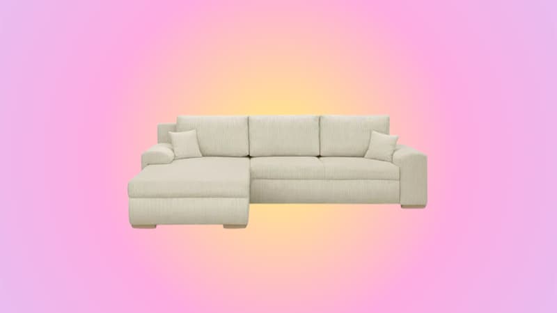 Comment justifier cette chute de prix de 400 euros sur ce canapé d'angle chez Cdiscount ?