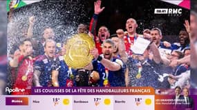 Les coulisses de la fête des handballeurs français