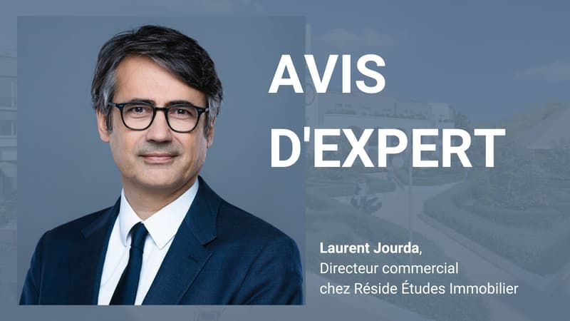 Laurent Jourda, Directeur commercial chez Réside Études Immobilier