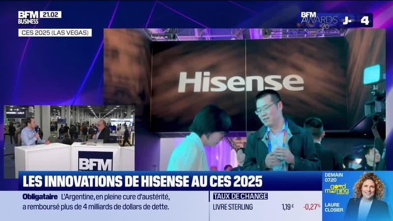 Les innovations de Hisense au CES 2025 - 09/01