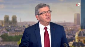Jean-Luc Mélenchon sur le JT de France 2 le 6 mais 2022
