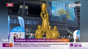 Stade Vélodrome: la statue de Bernard Tapie sera inaugurée en 2025