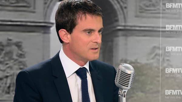 Le Premier ministre Manuel Valls sur BFMTV-RMC jeudi matin