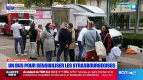 Octobre rose: un bus pour sensibiliser les Strasbourgeoises