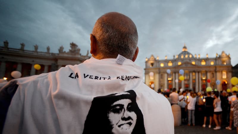 Une manifestation avait été organisée pour les 30 ans de la disparition d'Emanuela Orlandi, en 2013.