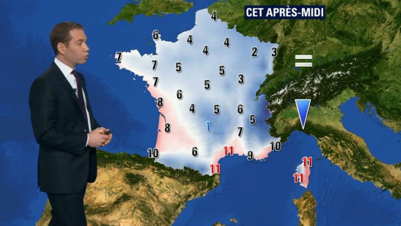 La météo pour ce 30 janvier