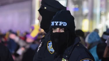 Des policiers à New York.