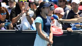 Peng Shuai à l'Open d'Australie en 2020
