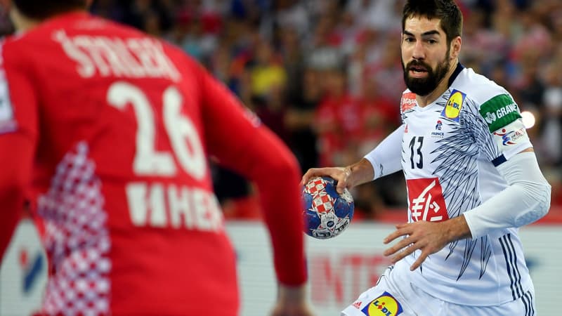 Nikola Karabatic contre la Croatie