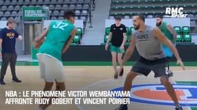 Basket : Le phénomène Wembanyama affronte Gobert