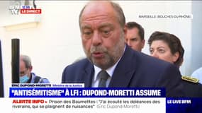 Antisémitisme: Éric Dupond-Moretti "ne regrette pas un mot" de ses propos tenus à l'Assemblée