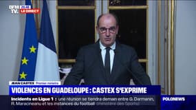 Guadeloupe: Jean Castex appelle "au calme et à la responsabilité"