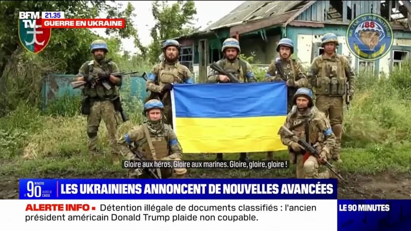 Contre-offensive ukrainienne: Kiev annonce de nouvelles avancées