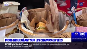 Paris: un pique-nique géant organisé sur les Champs-Élysées