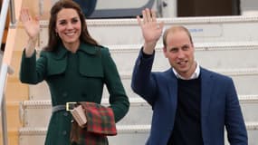 Kate Middleton au côté du prince William au Canada le 27 septembre 2016.