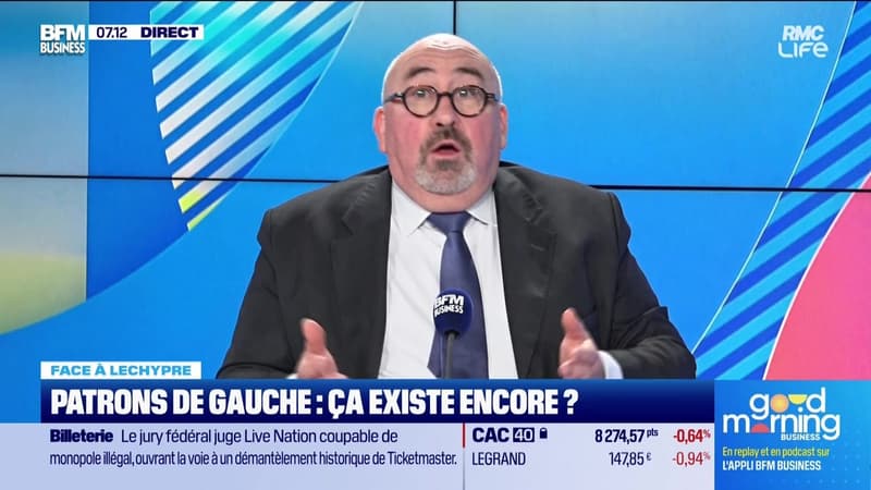 Emmanuel Lechypre face à Jean-Marc Daniel : Patrons de gauche, ça existe...