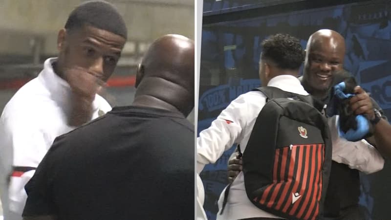 Incidents Nice-OM: Todibo et Kluivert ont fait la paix avec la sécurité marseillaise après le match