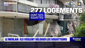 Marseille: des propriétaires d'une résidence du Merlan tentent de déloger des squatteurs