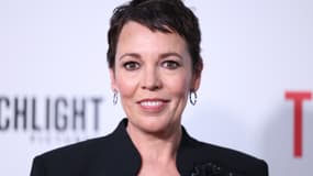 L'actrice anglaise Olivia Colman assiste à la première new-yorkaise du film "La Guerre des Rose" de Searchlight Pictures, le 25 août 2025 à New York.
