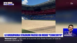 Le Groupama Stadium passe en mode "concerts"