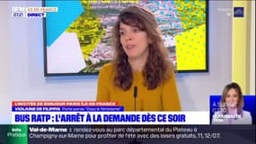 Arrêt à la demande dans les bus RATP: pour Violaine de Filippis, porte-parole d'"Osez le féminisme", la mesure "peut avoir un impact" mais "ne résout pas le problème à la source"