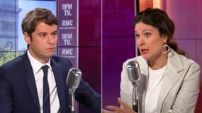 Gabriel Attal le 12 juillet 2022 sur BFMTV-RMC 