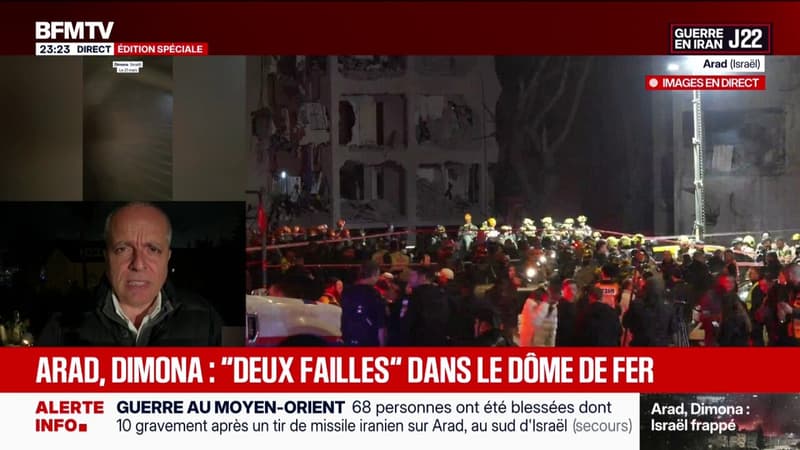 Arad, Dimona: le dôme de fer israélien n'a pas réussi à intercepter les missiles iraniens