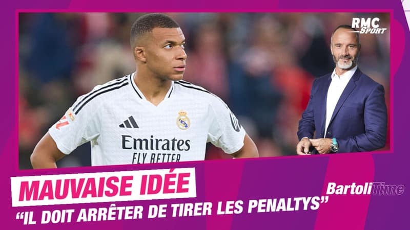 Real Madrid : "Une mauvaise idée que Mbappé tire les penaltys" ressent Di Meco