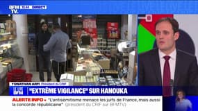 Yonathan Arfi, président du Crif, sur Hanouka: "Cette année, il y aura une forme de gravité, de solennité à cause du 7 octobre"