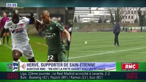 Hervé, supporter de Saint-Etienne, satisfait du mercato des Verts