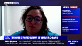 Mobilisation des agriculteurs: "Ça fait des années qu'on attend des réponses concrètes de la part du gouvernement", relate Camille Beaurain (céréalière dans la Somme)