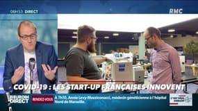 La chronique d'Anthony Morel: Respirateurs, t-shirt, montre... les startups françaises innovent - 06/05