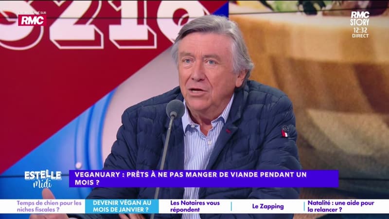 Veganuary : "Je n'ai pas besoin des injonctions pour savoir quoi manger", réagit Jacques Legros
