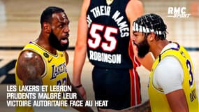 Finales NBA : "Ce souvenir me brûle encore", LeBron prudent malgré la victoire solide des Lakers sur un Heat qui sera revanchard